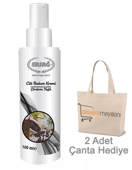 Ersağ Çörekotu Yağlı Cilt Bakım Kremi - 100 ML