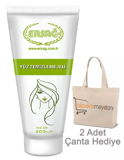 Ersağ Yüz Temizleme Jeli - 200 ML