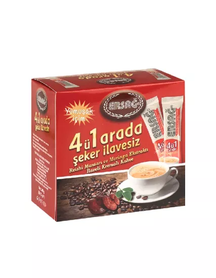 Ersağ 4’ü 1 Arada Kahve (Yumuşak İçim) - 20 Poşet