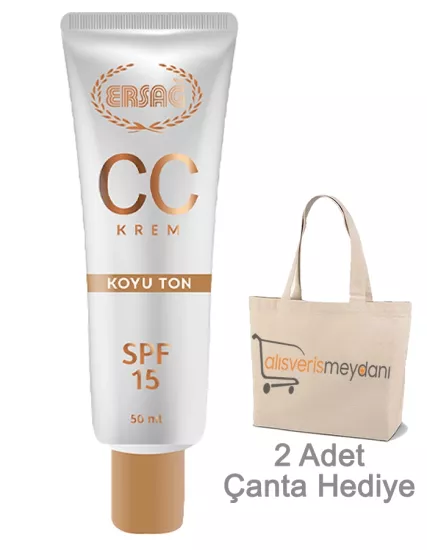 Ersağ CC Krem (Koyu Ton) - 50 ML