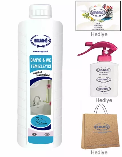 Ersağ Banyo Wc Temizleyici (Bahar) - 1000 ML