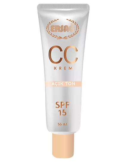 Ersağ CC Krem (Açık Ton) - 50 ML