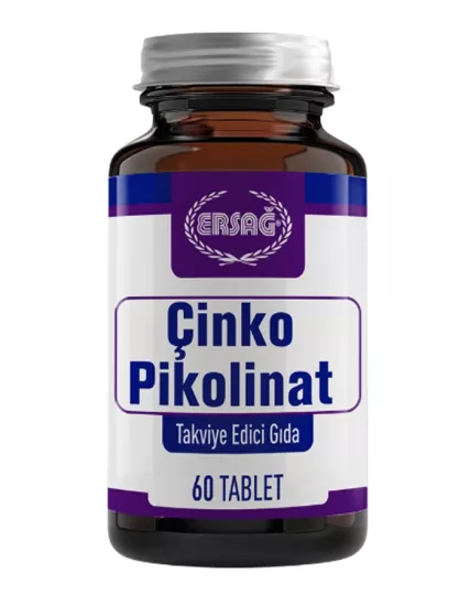 Ersağ Çinko Pikolinat - 60 Tablet