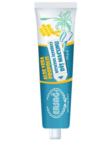 Ersağ Aloe Vera ve Propolisli Diş Macunu - 100 ML