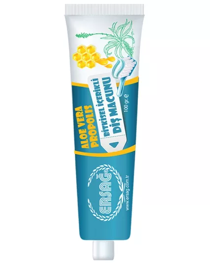 Ersağ Aloe Vera ve Propolisli Diş Macunu - 100 ML