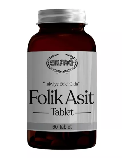 Ersağ Folik Asit - 60 Tablet