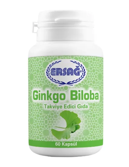 Ersağ Ginkgo Biloba - 60 Kapsül