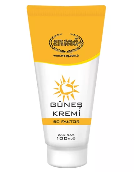 Ersağ Güneş Kremi 50 Faktörlü - 100 ML
