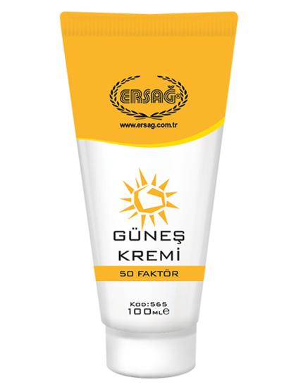 Ersağ Güneş Kremi 50 Faktörlü - 100 ML