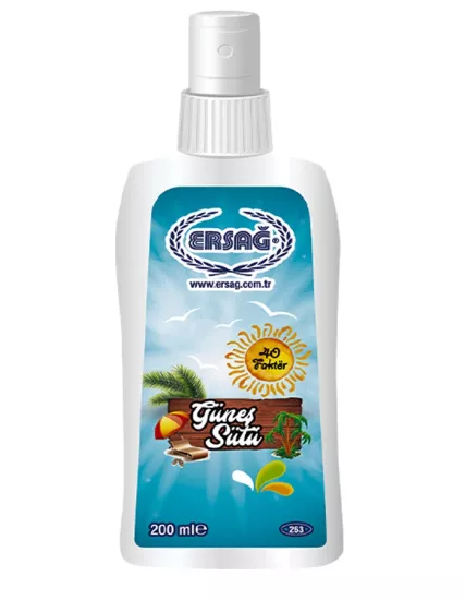 Ersağ Güneş Sütü - 200 ML
