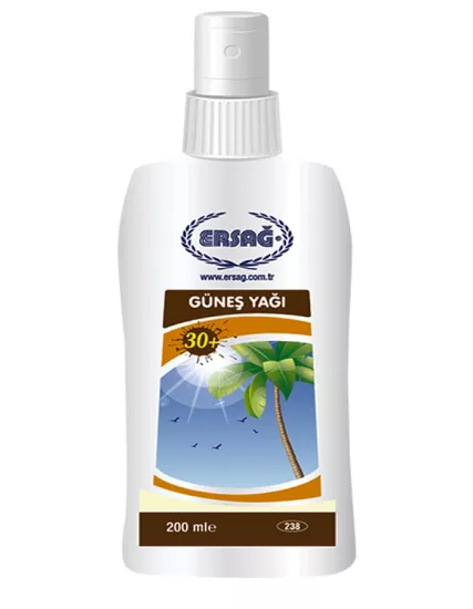 Ersağ Güneş Yağı - 200 ML