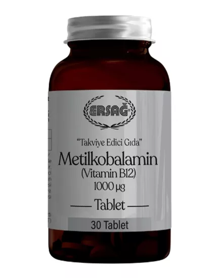 Ersağ Metilkobalamin (Vitamin B12) - 30 Tablet