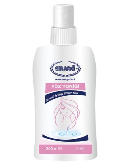 Ersağ Yüz Toniği (Normal Yağlı Ciltler İçin) - 200 ML